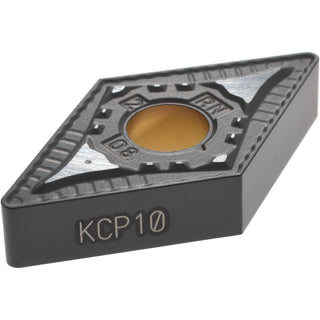 D - Diamond (Rhombic) 55-Deg 1/2" IC Carbide Insert, Grade KCP10, TiCN - Kennametal 3753298