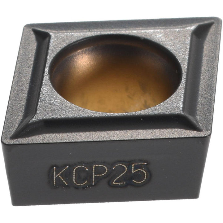 C - Diamond (Rhombic) 80-Deg 3/8" IC Carbide Insert, Grade KCP25, TiCN - Kennametal 3753728