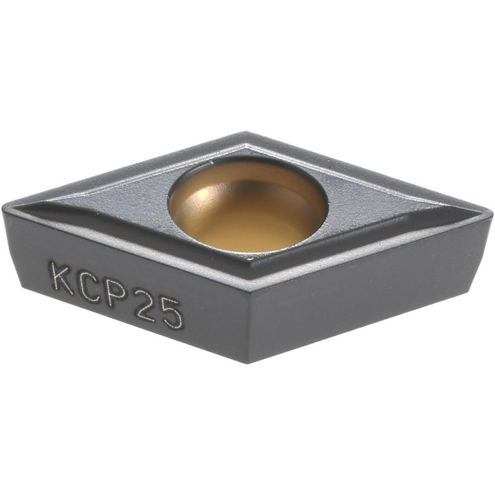 D - Diamond (Rhombic) 55-Deg 3/8" IC Carbide Insert, Grade KCP25, TiCN - Kennametal 3753732