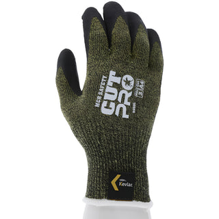 Small Green Kevlar; Steel Cut-Resistant Gloves - MCR Safety 9389S