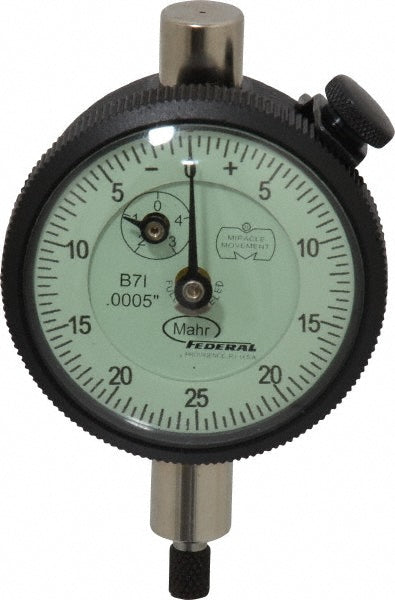 0.1250" Dial Indicator, 0.000500" grad - Mahr 2016585