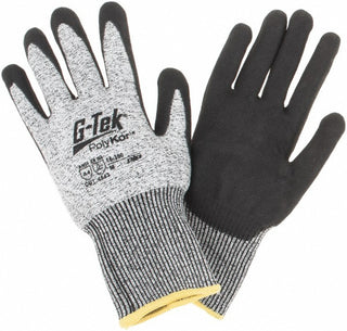 Medium Salt & Pepper PolyKor Cut, Puncture & Abrasion-Resistant Gloves - PIP 16-350/M