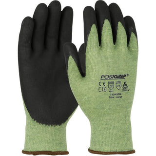 X-Large Green Aramid; PolyKor Cut & Puncture-Resistant Gloves - PIP 713KSSN/XL