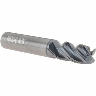 1/2" 4-Flute Solid Carbide Corner Radius End Mill, AlTiN - Kennametal 4071910