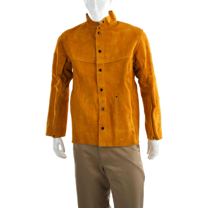 Small Gold Flame-Resistant; Flame-Retardant Protective Garment - PRO-SAFE GB2630-S