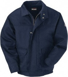 Large Navy Cold Weather; Flame Resistant/Retardant Protective Garment - Bulwark JLJ6NV RG L