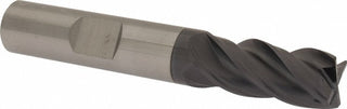 7/16in" 4-Flute Solid Carbide Corner Radius End Mill, TX - SGS 36865