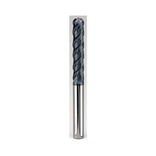3/16" 4-Flute Solid Carbide Ball End Mill, AlTiN - SGS 70444