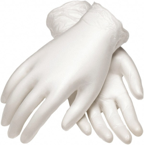 White Vinyl Gloves - PIP 64-V2000/S