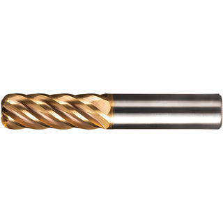 3/4" 6-Flute Solid Carbide Corner Radius End Mill, AlTiN - Kennametal 7077722