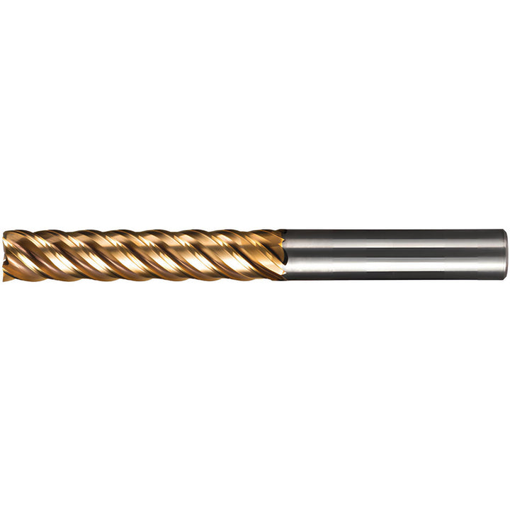 1/2" 5-Flute Solid Carbide Square End Mill, AlCrN - Kennametal 7077845