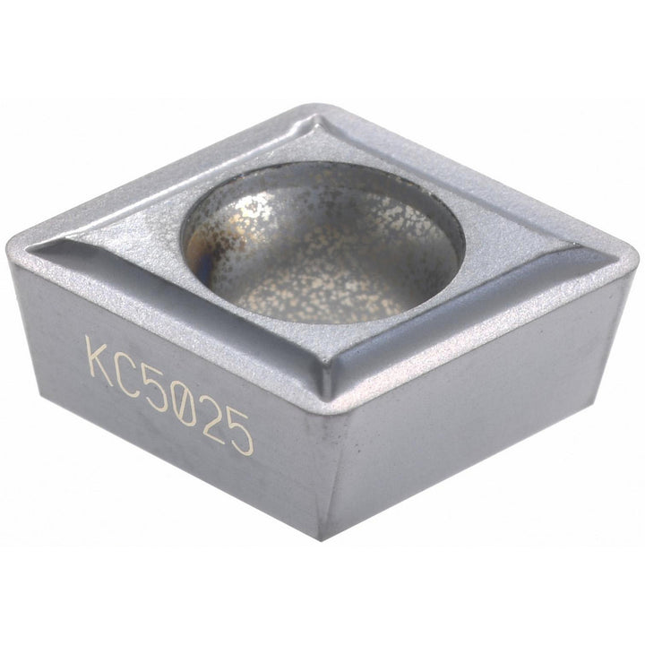 C - Diamond (Rhombic) 80-Deg 3/8" IC Carbide Insert, Grade KC5025, TiAlN - Kennametal 1866623