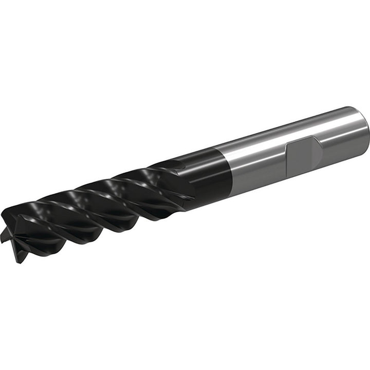1/2" 5-Flute Solid Carbide Corner Radius End Mill, WU20PE - Widia 7008707