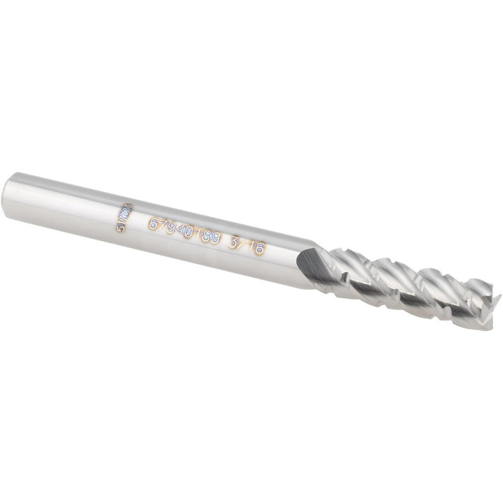 0.1875" 4-Flute Solid Carbide Square End Mill - Accupro 12185417