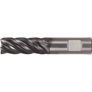 3/8" 5-Flute Solid Carbide Corner Radius End Mill, AlTiN - Kennametal 4048718