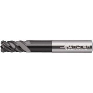5/16in" 4-Flute Solid Carbide Corner Radius End Mill, TiAlN - Walter-Prototyp 6579300