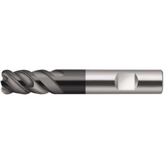 1/4" 4-Flute Solid Carbide Corner Radius End Mill, TiAlN - Walter-Prototyp 6579178