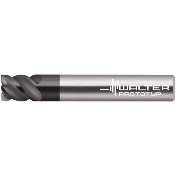 0.3150in" 4-Flute Solid Carbide Corner Radius End Mill, TiAlN - Walter-Prototyp 6579372