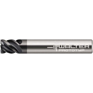 0.1890in" 3-Flute Solid Carbide Corner Radius End Mill, TiAlN - Walter-Prototyp 6579343