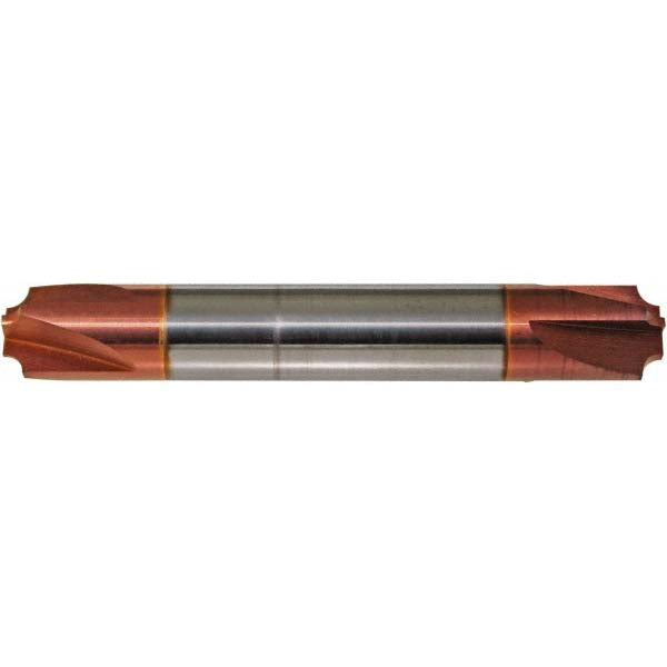 3/8" 4-Flute Solid Carbide Corner Rounding End Mill, TiCN - ProMax 139-02422