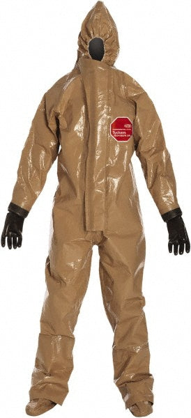 X-Large Tan Chemical-Resistant Protective Garment - Dupont RC128TTNXL000100