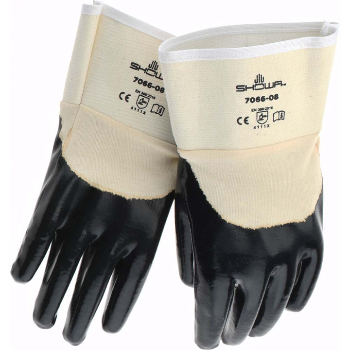 Small White Cotton Jersey Abrasion Resistant Gloves - SHOWA 7066-08