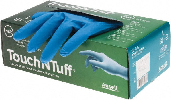 Blue Nitrile Gloves - Ansell 586315