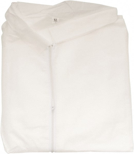 Medium Chemical Resistant Protective Garment - PRO-SAFE KM-CVL-SMS-E-MED-WHITE