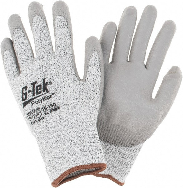 X-Large Salt & Pepper PolyKor Cut-Resistant Gloves - PIP 16-150/XL