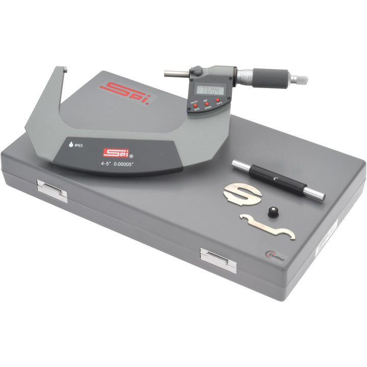 5.0000" Micrometer, 0.000200" accuracy - SPI CMS150410007