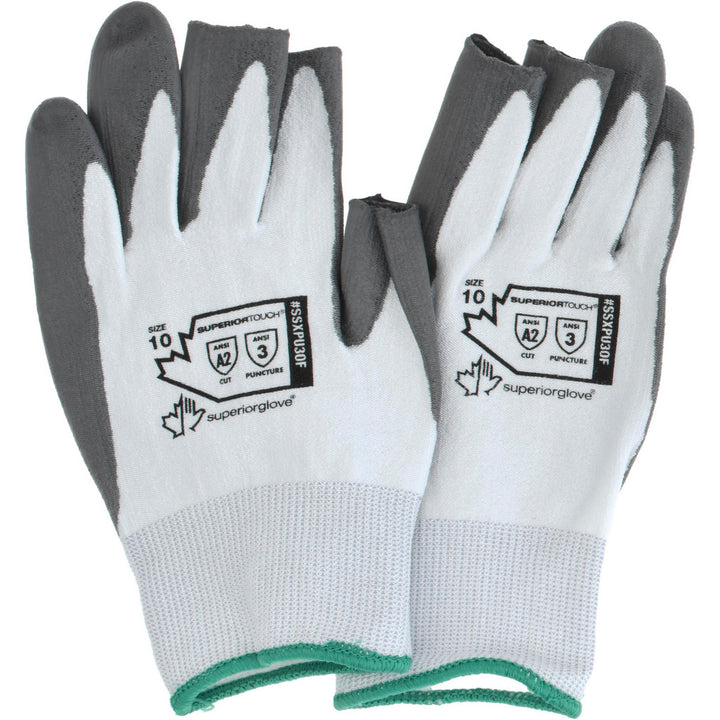 X-Large White Dyneema Cut & Puncture-Resistant Gloves - Superior Glove Works SSXPU3OF-10