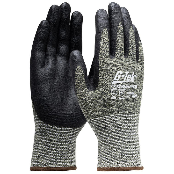 Large Green Aramid Cut-Resistant Gloves - PIP 710SANF/L
