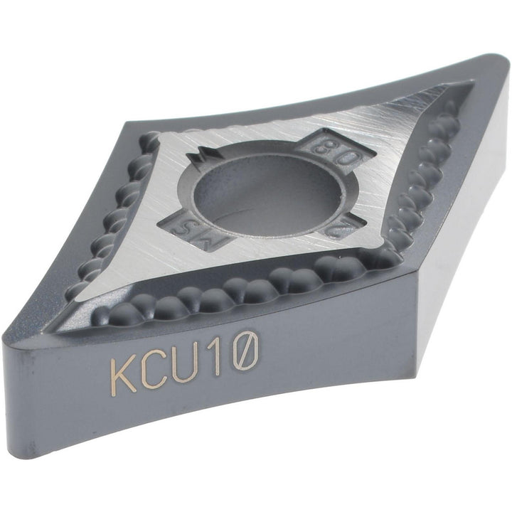 DNMG150408MS Carbide Insert, Grade KCU10, TiAlN - Kennametal 5090689