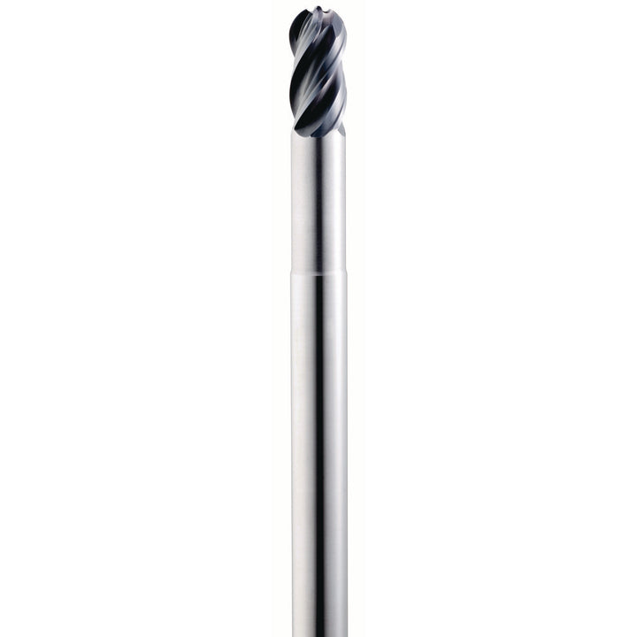 1/2" 4-Flute Solid Carbide Ball End Mill, AlTiN - SGS 38492
