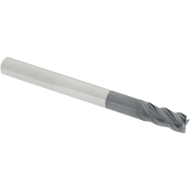 3/16" 4-Flute Solid Carbide Square End Mill, AlTiN - Accupro 12180421