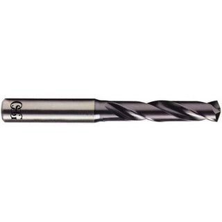 17/64" Solid Carbide Screw Machine Drill Bit, Coated, 140° point - OSG HP243-2657