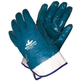 Blue; White General Purpose Gloves - MCR Safety 9761