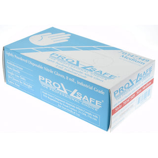 Blue Nitrile Gloves - PRO-SAFE 63-338/M