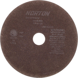 8 x 1/32" 60-Grit Aluminum Oxide Grinding & Cutoff Wheel - Norton 66253022694