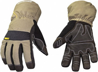 2X-Large Lime Green; Black Fleece Cold Condition Gloves - Youngstown 11-3460-60-XXL