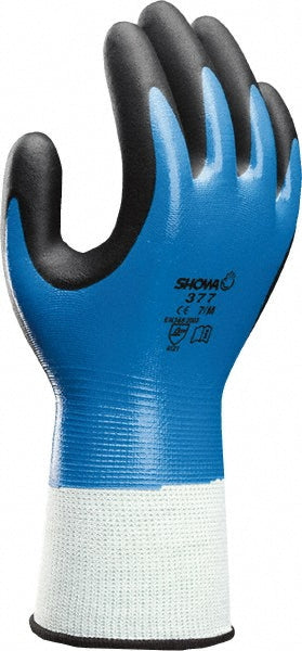 Blue General Purpose Gloves - SHOWA 377XL-09