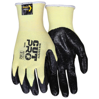 X-Large Yellow Kevlar Cut-Resistant Gloves - MCR Safety 9693XL