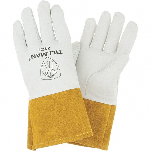 Large Leather; Synthetic Leather Abrasion-Resistant; Heat-Resistant Gloves - TILLMAN 24CL
