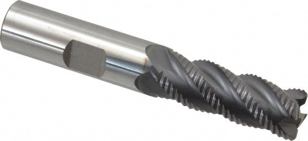 0.5" 4-Flute Solid Carbide Roughing End Mill, AlTiN - ProMax 101-03214