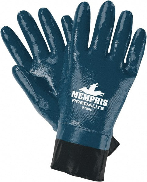 Blue Cut-Resistant Gloves - MCR Safety 9786M