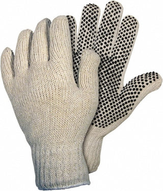 Black; White General Purpose Gloves - MCR Safety 9658L