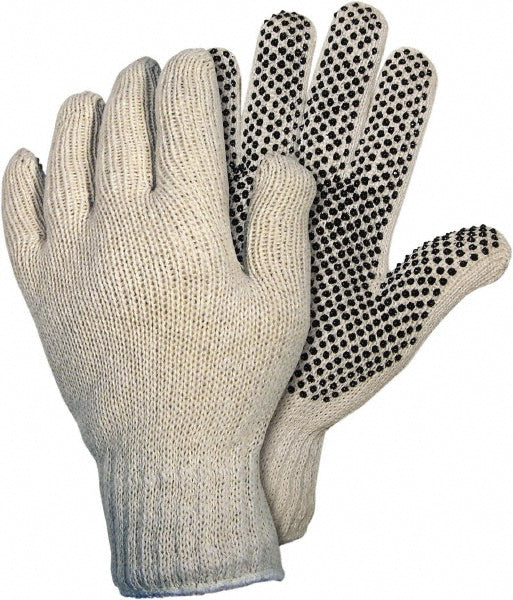 Black; White General Purpose Gloves - MCR Safety 9658L