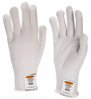 Universal White Polyester Cold Condition Gloves - Ansell 222005