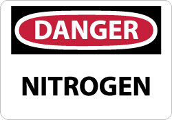 Nitrogen Sign - AccuformNMC D342PB