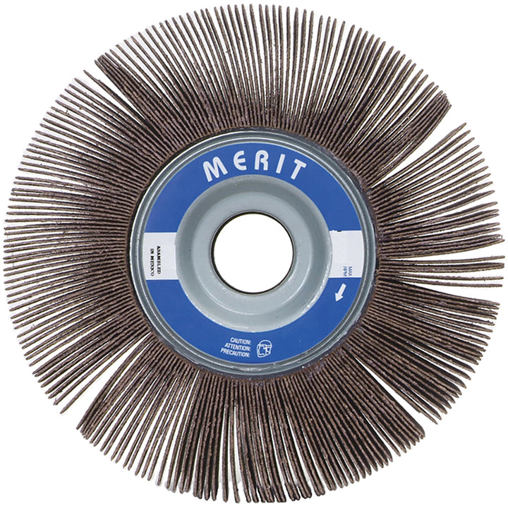 3-1/2" 60-Grit Aluminum Oxide Flap Wheel - Merit Abrasives 08834122013